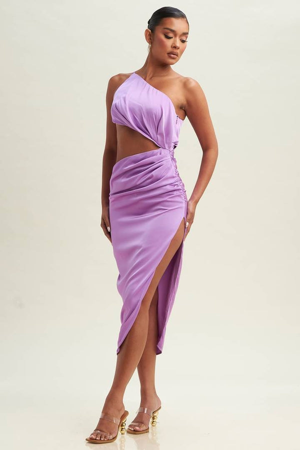 Emme satin shop party dress