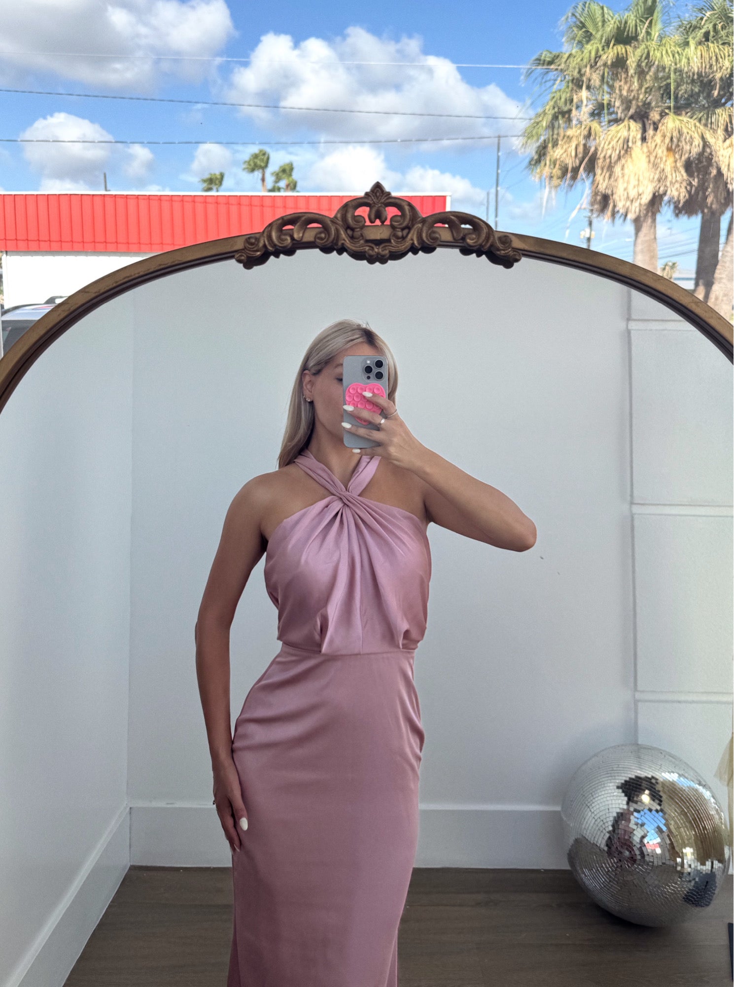 Exclusive Cross Neck Cut Out Back Satin Maxi Dress - Perfect for Special Events - Maa Boutique Exclusive Cross Neck Cut Out Back Satin Maxi Dress - Perfect for Special Events - Maa Boutique
